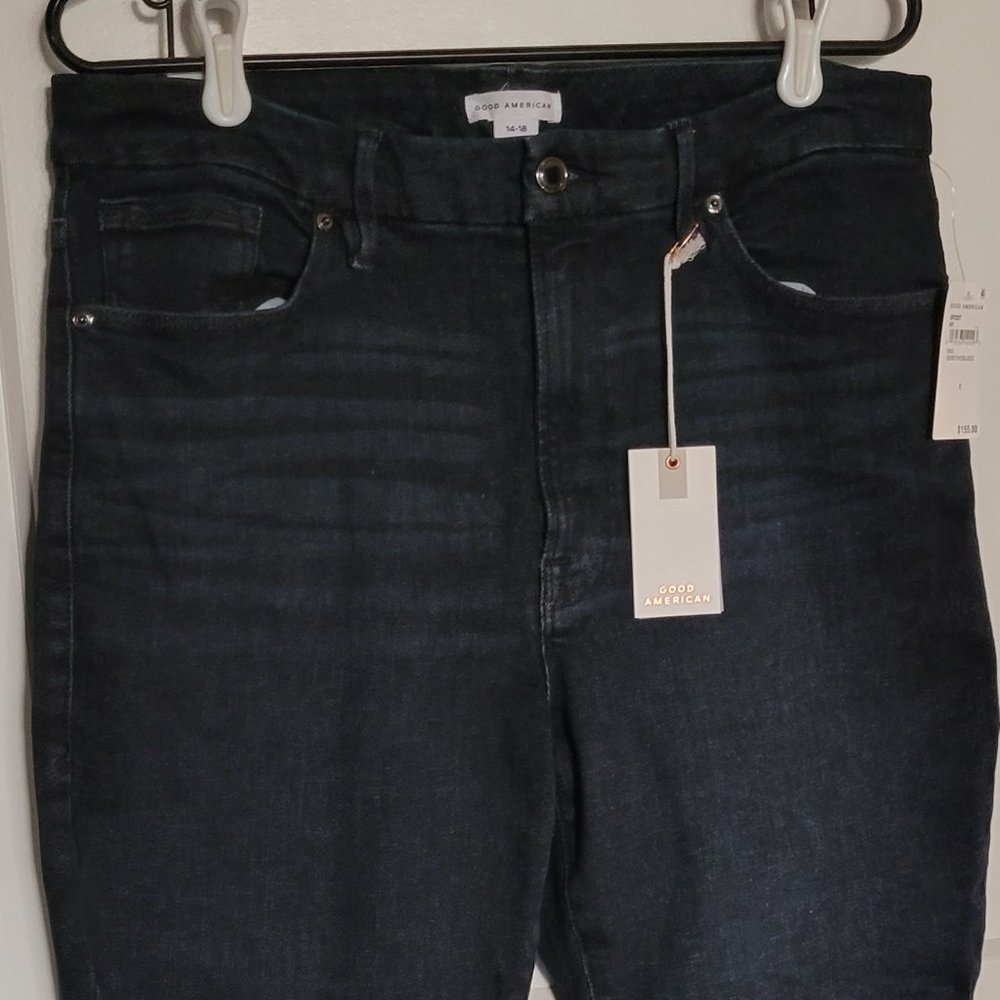 Size 14-18 Good American NWT Petite Skinny Jeans